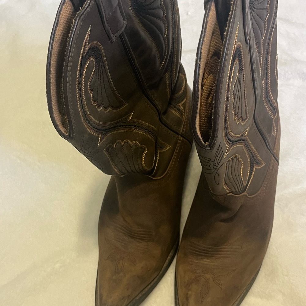 Laredo Tan Western Boots